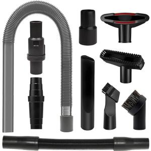 Compatible with Shark wired vacuum cleaner, Navigator upright lift away NV350, NV360,NV531, NV356, NV356E,. NV357, UV440 dryer plush cleaning horsehair brush adapter kit accessories kit, Black