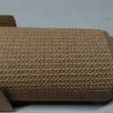 LUMI Ultra Thin Indoor Door Mat 24"x36", Entrance Doormat, Coconut Brown