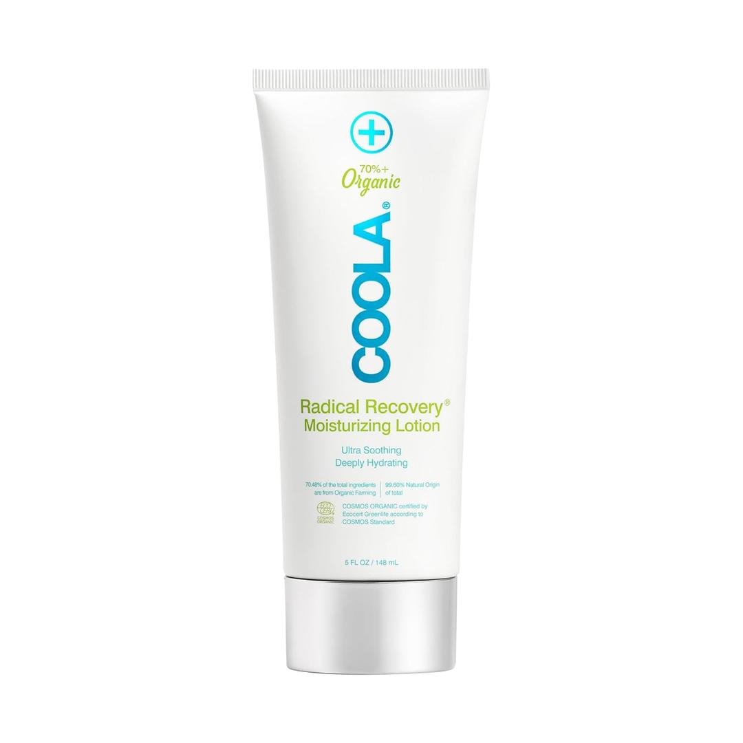 COOLA Organic Radical Recovery After Sun Body Lotion, Includes Aloe Vera, Agave and Lavender Oil for Sunburn Relief, 5 Fl Oz