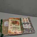 Elunpoe 32pcs Fall Goodie Bags, Thanksgiving Treat Paper Bags with Stickers, Perfect for Autumn Party Favors and Seasonal Candy Wrapping, 4.7" x 3.1" x 8.6"