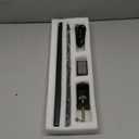 SUPERDANNY Eye-Caring LED Desk Lamp 360 Flexible Gooseneck Work Lamp with Desk Side Clamp Touch Control 3 Light Colors Smooth Dimming Task Lighting Reading Light for Home Office College Dorm, Black