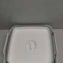 Collapsible Wash Basin for Baby Bottles - 2.4 Gallons Portable Wash Bin for RV Camping Sink, Space-Saving Dish Tub (Gray)