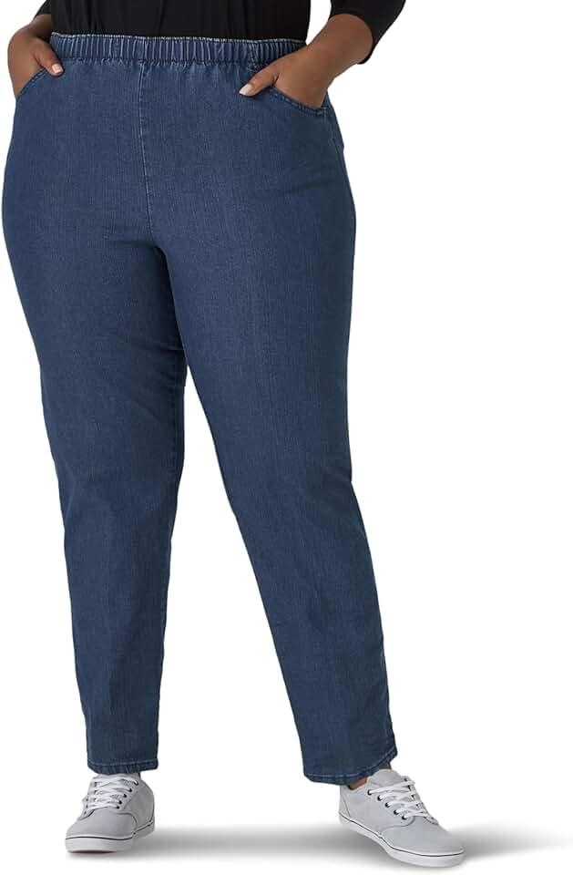 Chic Classic Collection Women's Plus Size Pull-On Pant 275C