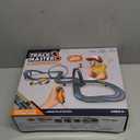 Slot Car Race Track Sets, 23ft Battery Powered or Electric Track with 4 Slot Cars, Dual Racing Game Lap Counters, Race Track Set Features a Loop, Turns, Straightaways and a Crossover for Boys Age 6-12