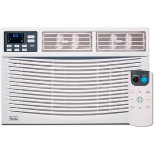 BLACK+DECKER Window Air Conditioner 14000 BTU, AC Window Unit Cools Up to 700 Square Feet, Window AC Unit with Remote Control, 3 Cooling Speeds and Fan Only Function, BWAC14WTB, White