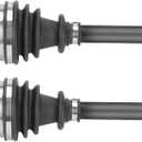 Front CV Axle Shaft for Polaris Sportsman Scrambler 400 500 4x4 6x6 1995 1996 1997 1998 1999 2000 2001 2002 2003 2004 2005 2006 2007 2008 2009 1380063 1380066 1380085-1 Pair Left & Right