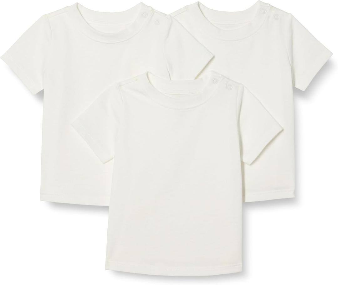 Amazon Essentials Unisex Toddlers and Babies' Short Sleeve T-Shirts (6-9 Months)