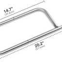 Stanbroil Stainless Steel Grill Burner Tube for Weber Q200 Q220 Q2000 Q2200 396000, 396001, 396002, 566002, 53060001, 54060001 - Grill Burner Tube Pipe Part for Weber 69956/60041/41862