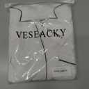 Veseacky 100% Cotton Soft PJs for Big Girls Boys Classic Children's Pajamas White 13-14Y