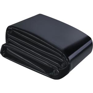 UWIOFF 15 x 20 FT Pond Liner, 20 mil Pond Liners for Outdoor Ponds, UV Resistant Fish Pond HDPE Liner for Backyard Koi Ponds, Pool, Water Features, Fountains, Waterfall and Water Gardens, Black