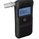 Portable Alcohol Breathalyzer High Precisions Alcohol Tester with Voice Prompt & Reusable Mouthpieces for Drivers