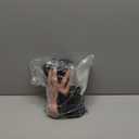 6pcs Girls Halloween Costume Girls Black Dress Long Sleeve with Wig Necklace Sock 314Y (78 Years)