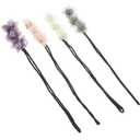 4Pcs Flower Hair Bun Maker Set Easy Lazy Hair Curler Donut Bun Shaper for Women