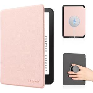 CoBak Magnetic Case for 6" Kindle 2024 and 2022 (11 Generation) - Compatible with PopSockets/UGREEN/Anker Magnetic Grip and Stand, Auto Sleep and Wake, Premium Protective Case for Kindle Basic, Pink CoBak Magnetic Case for 6" Kindle 2024 and 2022 (11 Generation) - Compatible with PopSockets/UGREEN/Anker Magnetic Grip and Stand, Auto Sleep and Wake, Premium Protective Case for Kindle Basic, Pink