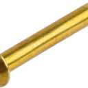Solid Brass Escutcheon Pins - 1/2" Long - Pack of 100 - Small Round Head Nails - Decorative Nails for Wood - EP1-B