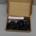 Himalayan Salt Lamp Cord Replacement with Dimmer Switch(2-Pack) and E12 Halogen Salt Lamp Bulbs(6-Pack) New Series (5 Feet Cord & 3.34 Inch Base)