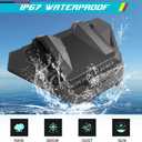 1 pc Hood Scoop Compatible with Polaris RZR PRO XP/R/S 2025+ | for 2 Door&4 Door, Come with Vented Mesh, PP Material, No Modification/Drilling, Increase Heat Dissipation, Easy Installation
