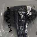 Oversized Bike Seat, Wide Bicycle Seat for Women Men Comfort, Universal Waterproof Bike Saddle Replacement with Safety Reflective Strip for Peloton, Exercise Bikes, Cruiser, City Bikes (Black/White)