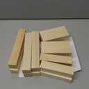 BeaverCraft Basswood Carving Blocks BW12 pcs Whittling Wood Set for Crafts - Wooden Block, Soft Unfinished Wood for Carving