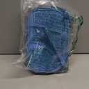 FYY Electronic Organizer, Travel Organizer Bag Pouch, Electronic Accessories Carry Case, Portable Waterproof Double Layers All-in-One Storage Bag for Cable, Cord, Charger, Phone, Earphone, Cyan