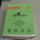 Pack of 6 Air Purifier Plug In,Filterless Mobile Air Ionizer,Quiet Operation Air Freshener for Home,Office,Kitchen,Negative Air Ionizer for Home Use,Portable Mini Air Cleaner for Smoke Dust,Pets,Odor 2025