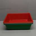 Humble Crew Toy Storage Bins for Kids, Set of 4, Primary Colors - Large, Sturdy, Colorful Plastic Storage Bins for Classroom, Playroom, Nursery and More - Premium Toddlers Toy Organizer