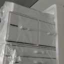 READAEER Makeup Organizer 3 Pieces Cosmetic Storage Case with 6 Drawers (White)