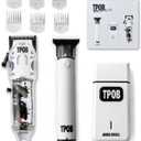TPOB Slime 2 Professional Hair Clippers Collection (White Pack)