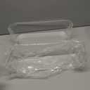 240323002 Refrigerator Door Bin Shelf Compatible with Frigidaire or Electrolux, Bottom 2 Shelves on Refrigerator Side, Clear, Double Unit, Replaces PS429725, AP2115742