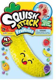 Squish Attack Fruitsies Filled With Squishy Beads Banana