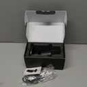 Gaming Microphone with Noise Cancellation & Mute Button, USB Condenser Mic for Streaming/Recording, Ultra-Compact Design, Compatible with PC/Mac/PS4/PS5, Podcast/YouTube/Twitch/Discord (Black)