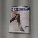 Truform Sheer Compression Stockings, 15-20 mmHg, Women's Knee High Length, 20 Denier, Beige, X-Large