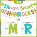 St. Patrick's Day Classroom Banner - St. Patrick's Day Decorations, March Bulletin Board Decorations, We Are Smart Shamrocks Bulletin Board Decor
