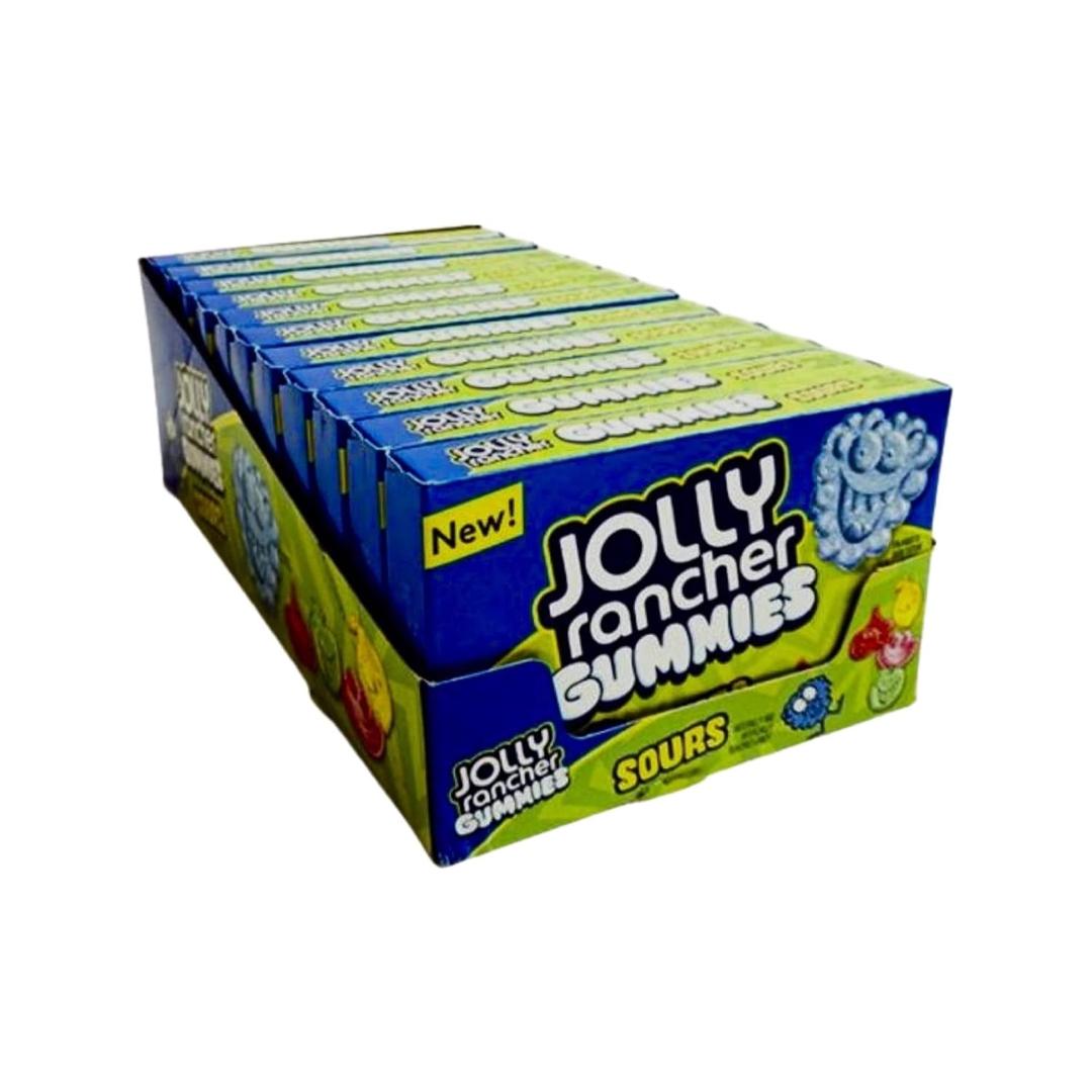 JOLLY RANCHER Gummies Sours Assorted Fruit Flavored Candy Boxes, 3.5 oz (11 Count) BB 12 2026