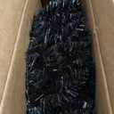  24-in Pre-lit Indoor/Outdoor Battery-operated Black Artificial Christmas Wreath