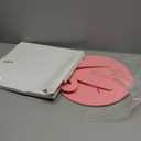 Lallisa Bow Cake Stand Pink Coquette Party Decorations 3D PVC Dessert Holder for Baby Shower Wedding Decor Holiday Props Theme Gift Birthday Bachelorette Bridal Party Supplies