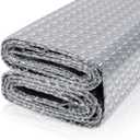 Reflective Bubble Insulation Sheet, Double Side Aluminum Foil Bubble Shield, Aluminum Foil Thermal Insulation Radiant Barrier for Windows, RV, Roof, Garage Door (23.6IN X 10FT)