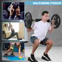 Exercise Slant Board & Resistance Bands Set  2PCS Incline Calf Raise Wedge Blocks + 5 Loop Bands  Non-Slip, Heavy Duty Material  Ankle Mobility & Stretching Kit for Home Gym & Rehab