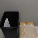 YJHome Pull Out Trash Can Under Cabinet with 31Qt 8Gal Garbage, Under Sink Trash Can with Soft-Close Slides, Cabinet Trash Can Pull Out Kit with Door Mounting Kit for Minimum Opening 12" W (Single)