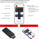 24V LED Power Supply with Dimmer Switch, 48W 24V DC Power Supply for 24 Volt Single Color LED Strip Lights