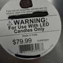 Set of 1 Wooden, Metal and Glass Lanterns – Wood Tealight Holder Set High Quality Wooden Table Lantern Candle Holder Candlestick