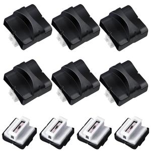 Mudder 10 Pieces Paper Cutter Replacement Blade Cutting Replacement Blades Refill for A4 Black and White Paper Trimmer(Black)