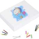8.5"x11" Sketching Drawing Paper for Art Craft Supplies, White Paper for Coloring Doodle 100 Sheets