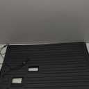 Backrest Mats Kick Mats for 2024 2025 2026 Hyundai Santa Fe 7 Seats Bench Seat Car Mat Accessories, All Weather TPE Protector Behind 2nd Row for Santa Fe(2nd Row Kick Mats)