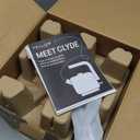 Fellow Electric Clyde Kettle - 1.5 Liter Capacity - Modern Twist On Stovetop Design, All-Purpose, Stainless Steel - Warm Water for Ramen, Oatmeal, Tea, Coffee & more - Large Capacity (Matte Black)