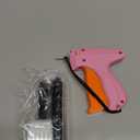 Stitch Gun for Clothes - Handheld Stitch Gun Quick Clothing Fixer - Tagging Gun - Includes 6 Needle, 1000 Black Fasteners & 1000 White Fasteners (Pink,Orange)