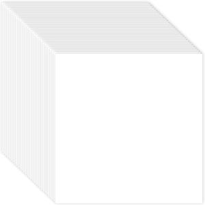 100 Sheets White Cardstock 12x12 Cardstock Paper, 80lb/240gsm White Card Stock Paper for Card Making, Crafting, Scrapbook, Photo Albums