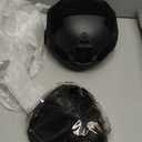 MICH Airsoft Helmet and Detachable Full Face Airsoft Mask Goggles with NVG Mount and Side Rail for Paintball-Hunting and Outdoor Activities (Black lens)