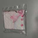 Coquette Pink Snowman Gingerbread Body Pillow Cover 20x54 Inches,It's The Most Wonderful Time of The Year,Preppy Pink and White Bow Xmas Decorative Long Hug Pillow Covers for Couch Bed