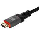 Monoprice 8K Certified Ultra High Speed HDMI Cable - 3 Feet - Black | Braided - HDMI 2.1, 8K@60Hz, 4k@120Hz, 48Gbps, HDR, VRR, CL3 in-Wall Rated